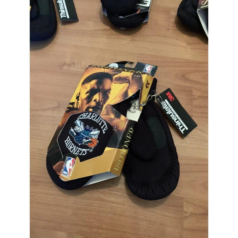 NBA Isotoner Toddler Child Gloves Mittens Hornets Nets Suns